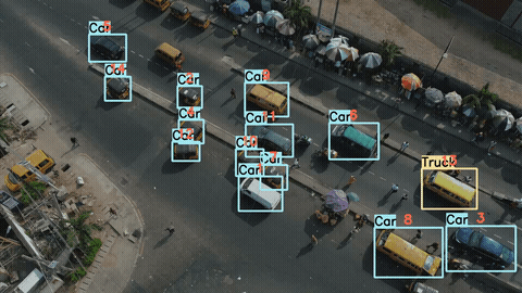 Traffic Monitoring with PeekingDuckReborn